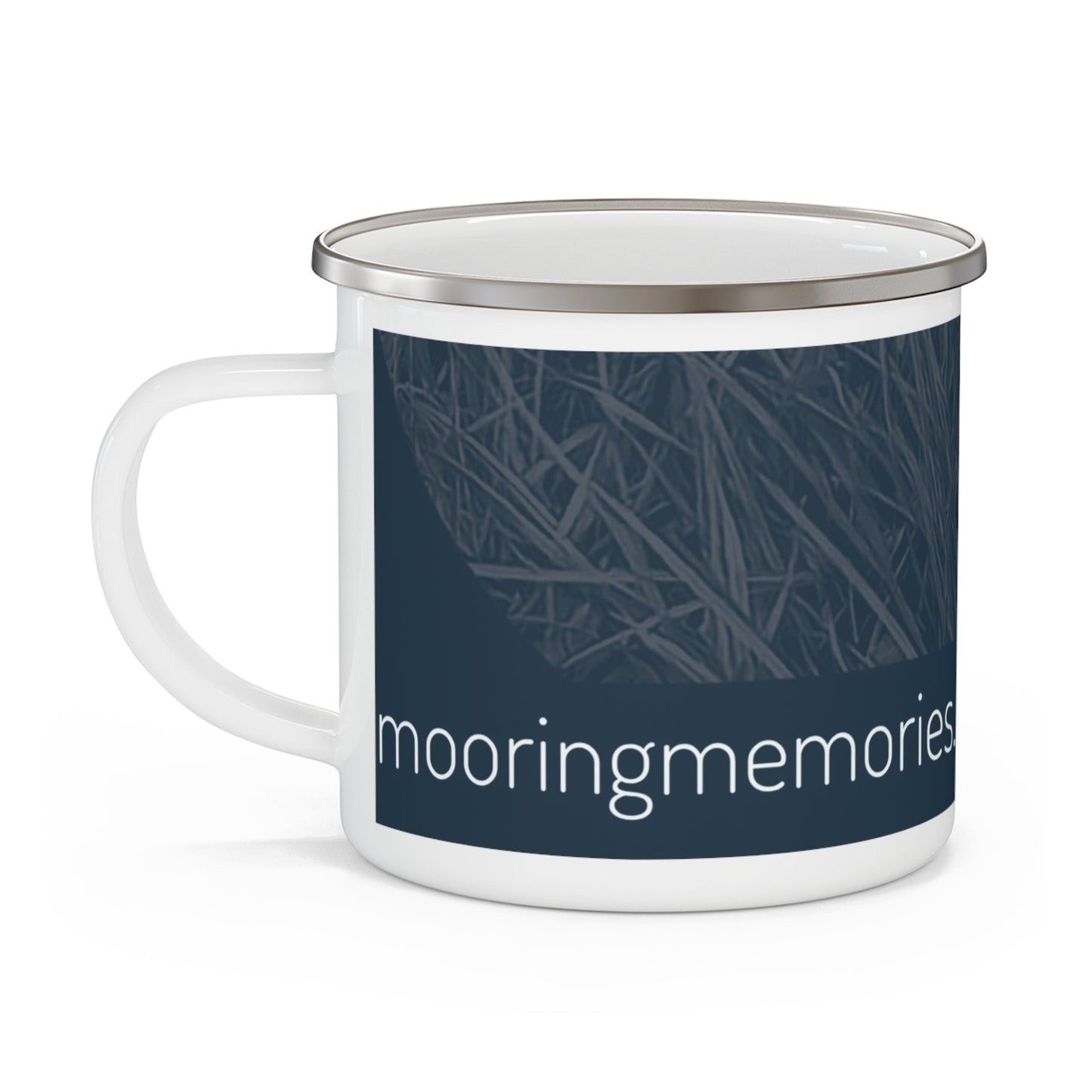 Mooring Memories Enamel Cruising Mug