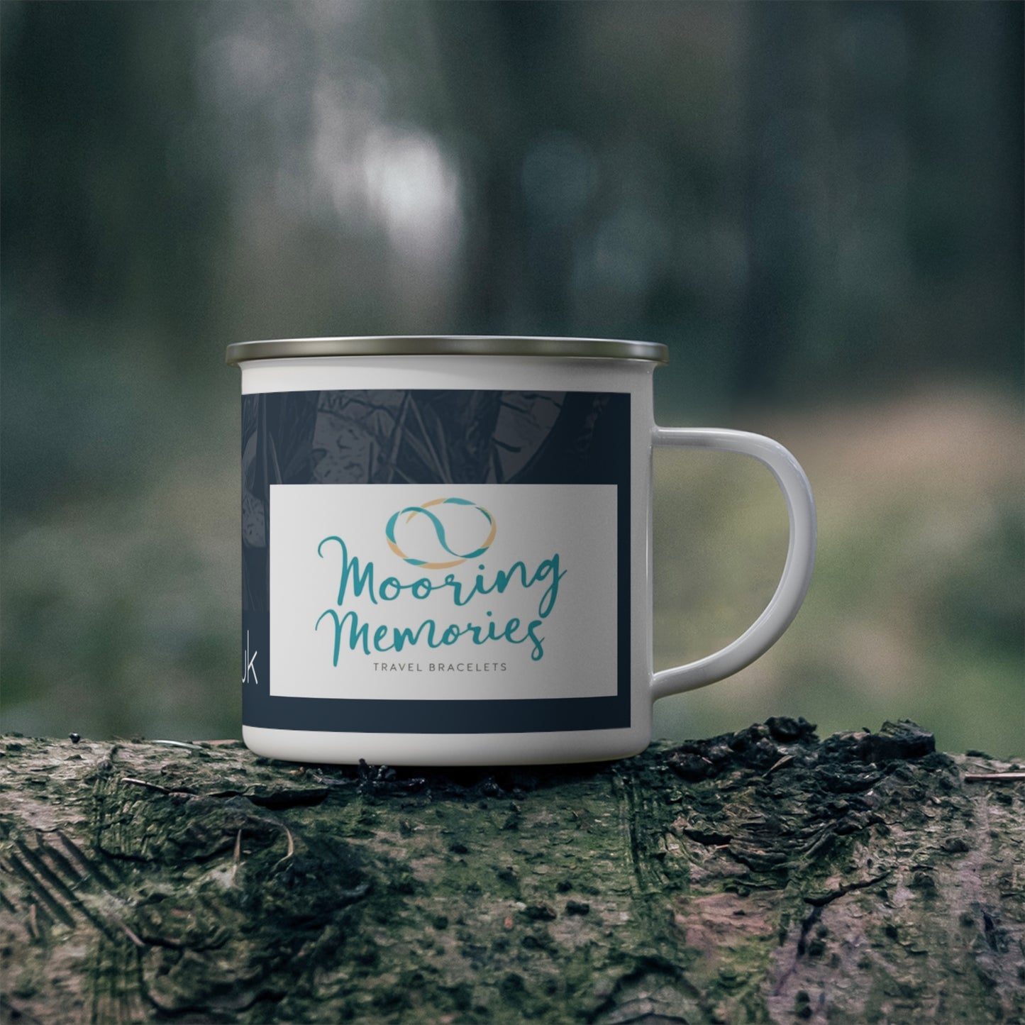 Mooring Memories Enamel Cruising Mug